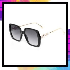 3 cirlces black sunglasses sq