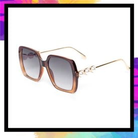 3 cirlces brown sunglasses sq