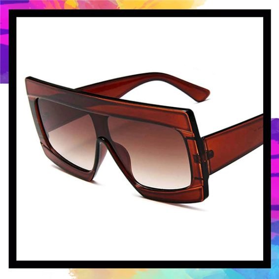 Thick Brown Exquisite Sunnies sq